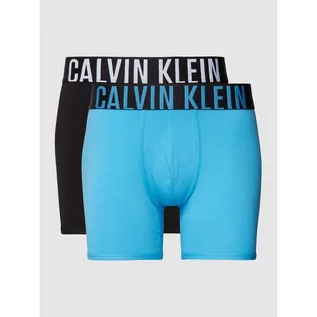 Bielizna nocna - Obcisłe bokserki z paskiem z logo w zestawie 2 szt - Calvin Klein Underwear - grafika 1