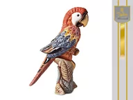 Figurki dekoracyjne - Czerwona papuga - miniaturka - grafika 1