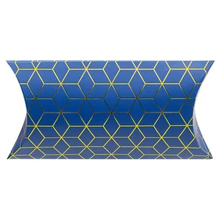 Sparklez pudełko granat geom - Opakowania i torebki na prezenty - miniaturka - grafika 1