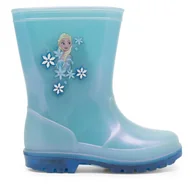 Buty dla dziewczynek - Kalosze Frozen AW23-138DFR Niebieski - miniaturka - grafika 1
