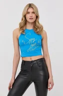 Koszulki i topy damskie - Love Moschino top damski - miniaturka - grafika 1