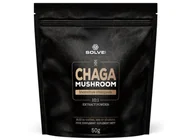 Suplementy diety - Chaga (Błyskoporek Podkorowy) 10:1 MUSHROOM POWDER 50g - Solve Labs - miniaturka - grafika 1