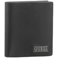 Portfele - Portfel New Boston R Sml Blfld C Pckt SMNEBR LEA22 BLA (GU626-a) Guess - miniaturka - grafika 1