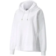 Bluzy damskie - Bluza Damska Puma Her Hoodie Tr Biała 589519 02-L - miniaturka - grafika 1