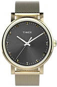 Zegarki damskie - Zegarek Timex TW2W19500 Transcend 38mm Stainless Steel Mesh - - miniaturka - grafika 1