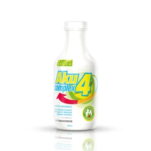 Suplement diety, Aku4 Complex - wzmocnienie układu odpornościowego - witamina C, cynk, selen, 480ml - Witaminy i minerały - miniaturka - grafika 1