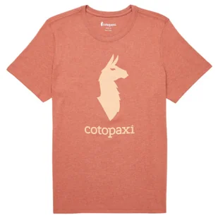 Koszulka męska Cotopaxi Cotopaxi Llama T-Shirt Rozmiar: L / Kolor: czerwony/brązowy - Koszulki sportowe męskie - miniaturka - grafika 1