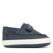 Buty dla chłopców - Półbuty Tommy Hilfiger Low Cut Velcro T0B9-34331-0700 Granatowy - miniaturka - grafika 1