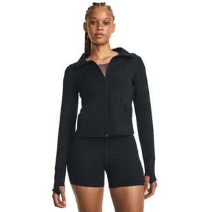 Damska kurtka treningowa Under Armour Meridian Jacket - czarna - UNDER ARMOUR - Kurtki damskie - miniaturka - grafika 1