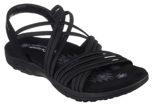 Buty sandały damskie Skechers Reggae Slim - Sunnyside (163185-BBK)-39 - Sandały damskie - miniaturka - grafika 1