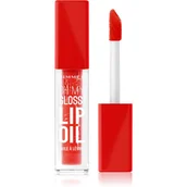 Balsamy do ust - Rimmel Oh My Gloss! olejek do ust 004 Vivid Red 4,5ml - miniaturka - grafika 1