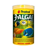 Pokarm dla ryb - Tropical 3-Algae Flakes pokarm z algami dla ryb roślinożernych 12g - miniaturka - grafika 1