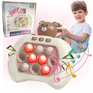 Zabawki interaktywne dla dzieci - POP IT ELEKTRONICZNE Gra Popit Elektryczne Gra Zręcznościowa mIŚ - miniaturka - grafika 1
