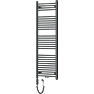 Grzejniki łazienkowe - Mexen Mars grzejnik elektryczny 1500 x 500 mm, 600 W, antracyt - W110-1500-500-2600-66 - miniaturka - grafika 1