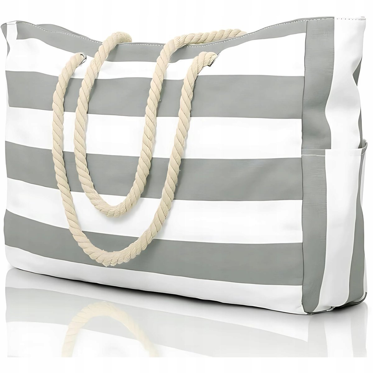 Oscaurt torba plażowa poliester szary