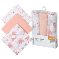 Pieluchy - Babyono Pieluszki Muślinowe Super Miękkie Bawełniane 3 szt. 3-Pak - miniaturka - grafika 1