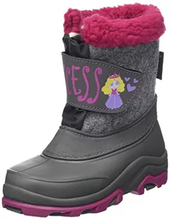 McKINLEY Teddy III, buty do biegania szosowego dla chłopców, unisex Kinder, Grey Dark/Pink, 28 EU, Szary ciemny różowy, 28 EU - Buty dla chłopców - miniaturka - grafika 1