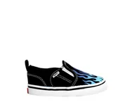 Buty dla dziewczynek - Buty dziecięce trampki wsuwane Vans TD Asher V Flame VN0A2Z2YBA2 26 - miniaturka - grafika 1
