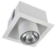 Lampy sufitowe - Nowodvorski LAMPA SUFITOWA WPUSZCZANA EYE I MOD WHITE | BIAŁY 8936) 8936Nowodvorski - miniaturka - grafika 1