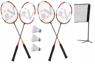 Badminton - ZESTAW DO BADMINTONA PRO RAKIETKI SIATKA SPORTVIDA - miniaturka - grafika 1