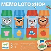 Gry planszowe - Djeco Gra edukacyjna MEMO LOTTO SKLEP DJ08537 - miniaturka - grafika 1