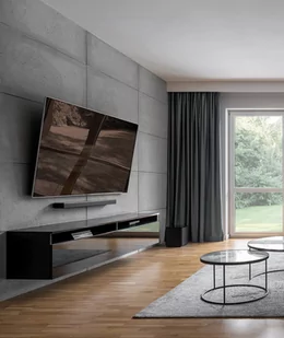 120x60 cm LS - (ciemny popiel) - płyta z betonu architektonicznego GRC - Elewacje - miniaturka - grafika 1