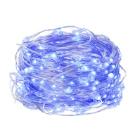 Oświetlenie świąteczne - SPRINGOS Lampki choinkowe SPRINGOS Lampki choinkowe 100 LED druciki mikro na baterie UNIWERSALNY 28328-uniw - miniaturka - grafika 1