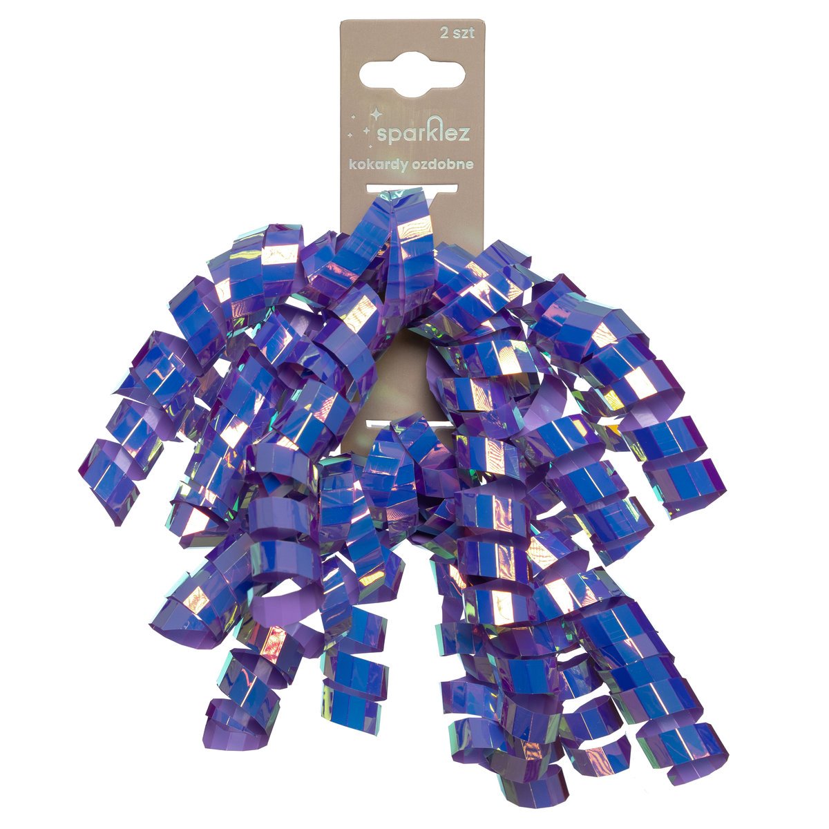 SPARKLEZ Rozeta spirala fiolet 2 szt
