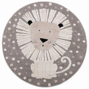 Dywan wewnętrzny MULTIDECOR Elio 508397 120 x 120 cm Szaro-kremowy - Dywany - miniaturka - grafika 1
