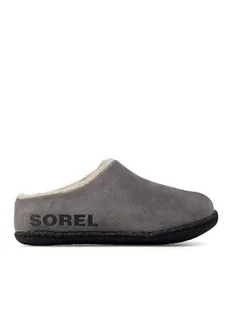 Sorel Kapcie Youth Lanner Ridge™ II NY3926 Szary - Buty dla chłopców - miniaturka - grafika 1