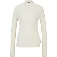 Swetry damskie - HUGO Sweter damski Soteller Knitted, Open White110, S - miniaturka - grafika 1