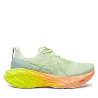 Buty sportowe damskie - Buty do biegania Asics Novablast 4 Paris 1012B751 Zielony - miniaturka - grafika 1