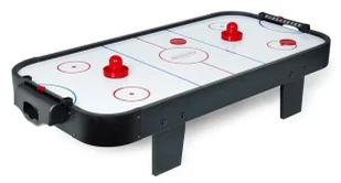 Gamesson cymbergaj stół Airhockey Buzz black - Tactic - Zabawki i gry sportowe - miniaturka - grafika 1