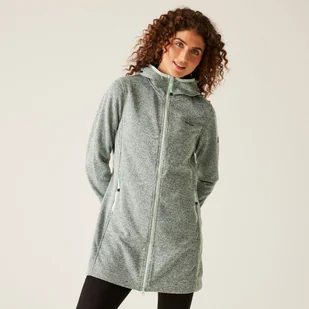 Regatta Damski Polar Bloomfield Longline Niebieski - Bluzy damskie - miniaturka - grafika 1