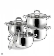 Zestawy garnków i patelni - Maestro Zestaw garnków MR 3515-8 MR-3515-8 - miniaturka - grafika 1