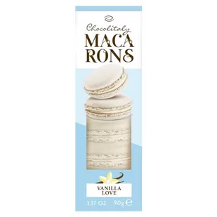 Ciasteczka Makaroniki Vanilla 90g Chocolitaly - Ciastka - miniaturka - grafika 1