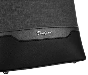 Stylowy plecak damski o ciekawej, melanżowej fakturze — David Jones - Plecaki - miniaturka - grafika 4