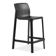 Fotele i krzesła ogrodowe - Hoker Nardi NET STOOL MINI Antracite - miniaturka - grafika 1