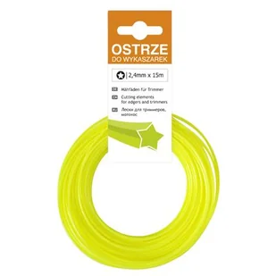cellfast ŻYŁKA TNĄCA ECO 2,4mm 15m GWIAZDKA 37-033 37-033 - Akcesoria do kos i kosiarek - miniaturka - grafika 2