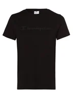 Koszulki i topy damskie - Champion - T-shirt damski, czarny - miniaturka - grafika 1