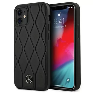 Mercedes MEHCP12SMULBK iPhone 12 mini 5,4" czarny/black hardcase Wave Line - Etui i futerały do telefonów - miniaturka - grafika 1