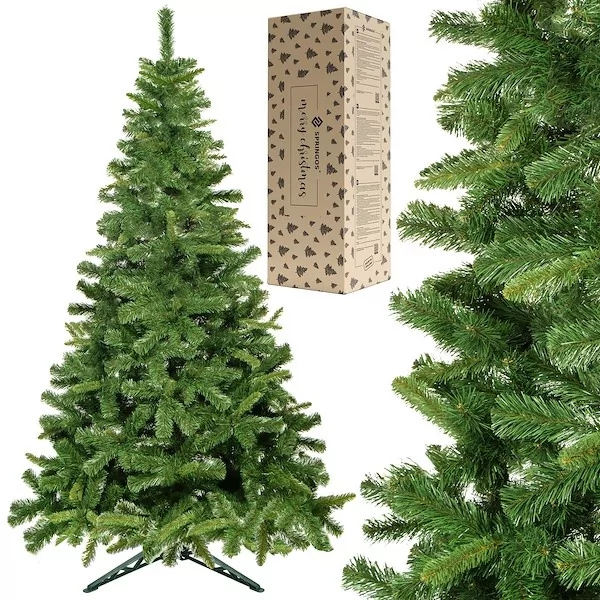 Sztuczna choinka 200 cm jodła zielona drzewko świąteczne