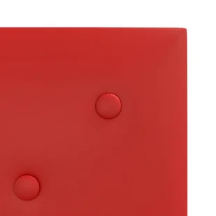 vidaXL Panele ścienne, 12 szt, czerwone wino, 30x30 cm, sztuczna skóra 343979 - Panele ścienne i boazeria - miniaturka - grafika 7
