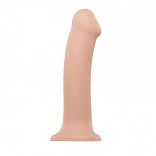 Dilda analne - strap-on-me Silicone Bendable Dildo Double Density Vanilla XL - grafika 1