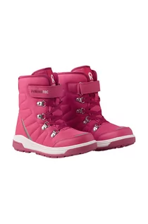 Buty dla dziewczynek - Reima śniegowce dziecięce kolor różowy - grafika 1