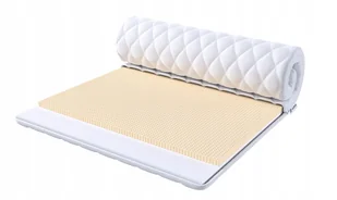 Materac nawierzchniowy 160x200 PIANKA LATEKS Premium Jersey HEISBERG - Materace - miniaturka - grafika 1
