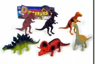 Figurki dla dzieci - Hipo Dinozaury 20cm 6 sztuk w worku - miniaturka - grafika 1
