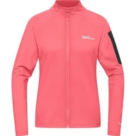 Bluzy damskie - Bluza damska Prelight Fz Jack Wolfskin - miniaturka - grafika 1