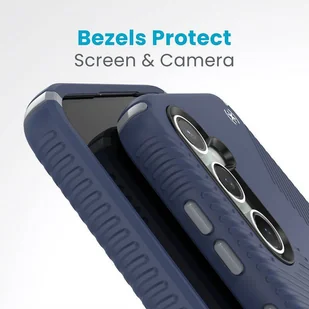 Speck Presidio2 Grip - Etui Samsung Galaxy S23 FE (Coastal Blue/Black/White) - Etui i futerały do telefonów - miniaturka - grafika 5