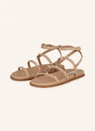 Sandały damskie - Steve Madden Sandały Stormie beige - miniaturka - grafika 1
